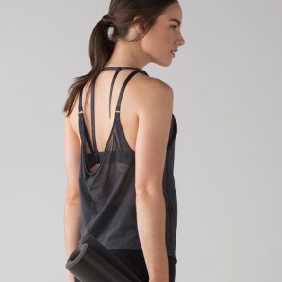 Lululemon Grey Revitalize Tank - Picture 1 of 7